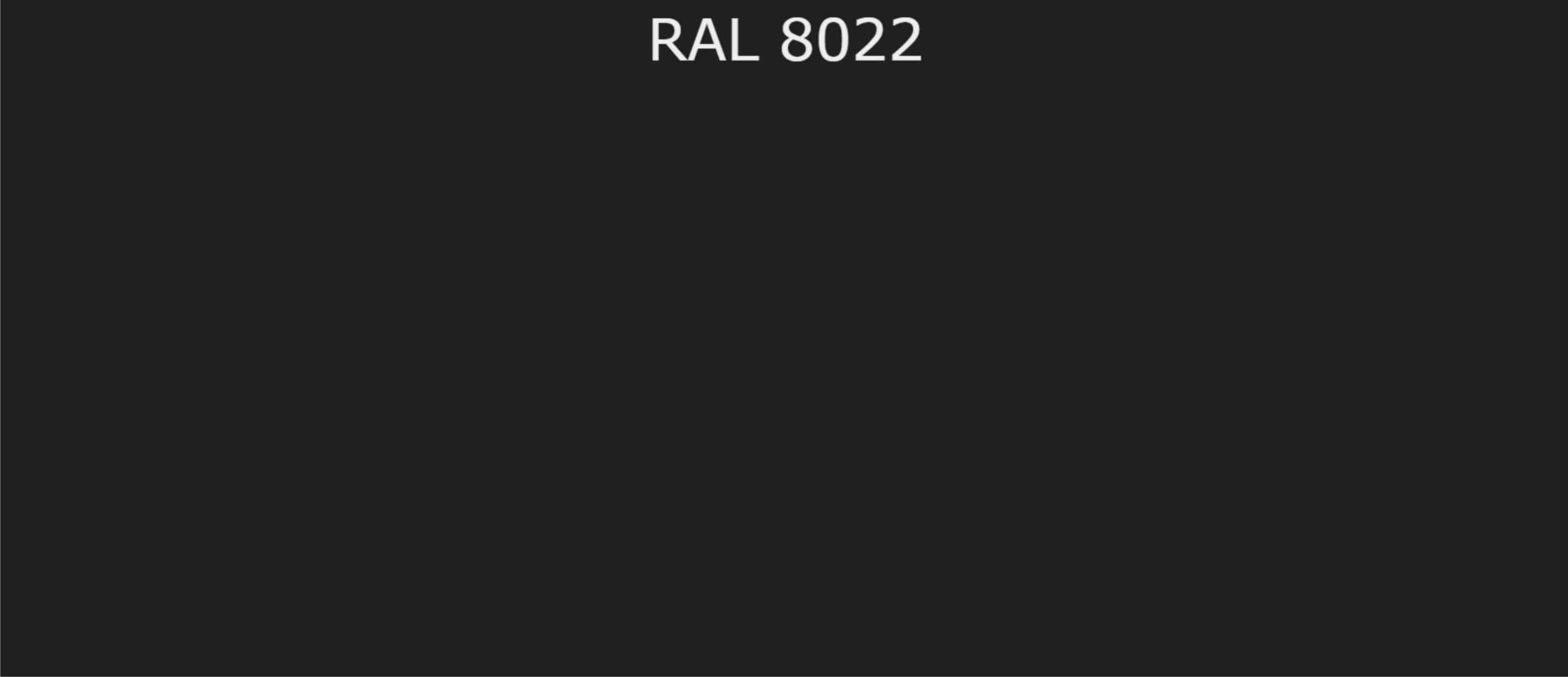 Ral 7024 какой. Темно-коричневый рал 8022. Пурал (полиуретан) лист RAL 8022. Рал венге 8022 цвет. RAL 7024 цвет.